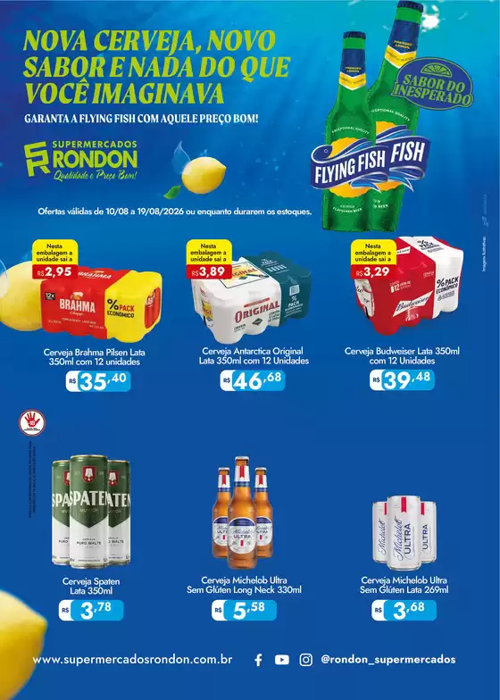 Catálogo Supermercados Rondon | Melhores ofertas e descontos | 2026-08-10T00:00:00.000Z - 2026-08-19T00:00:00.000Z