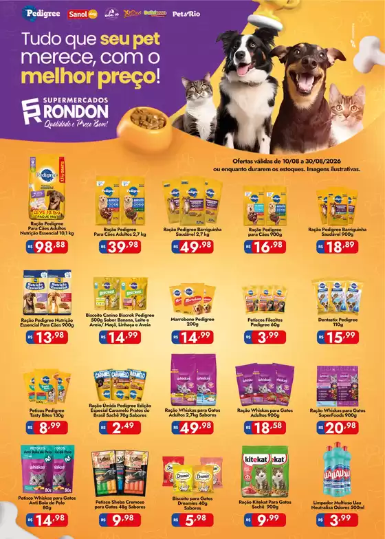 Catálogo Supermercados Rondon | Ofertas e promoções atuais | 2026-08-10T00:00:00.000Z - 2026-08-30T00:00:00.000Z