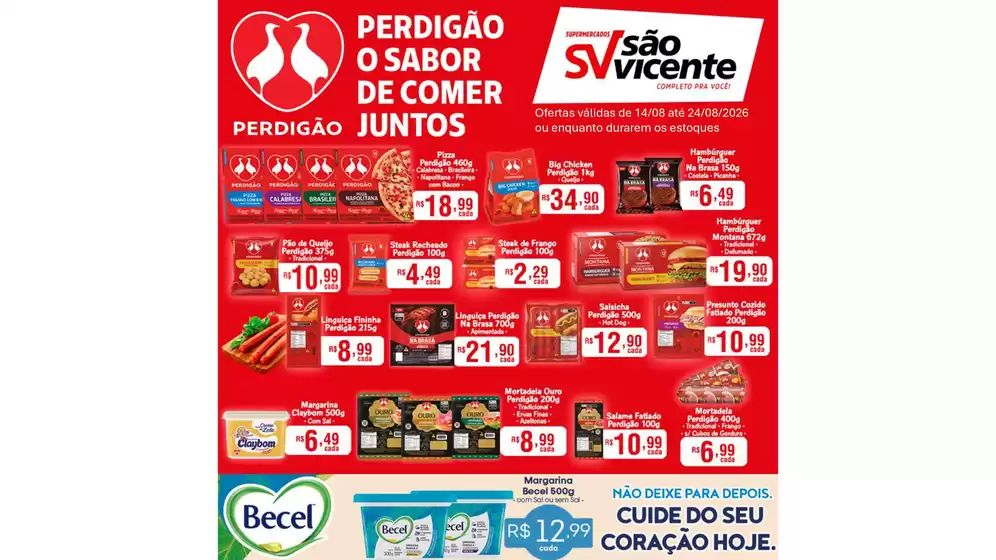 Catálogo Supermercados São Vicente | Ofertas exclusivas | 2026-08-14T00:00:00.000Z - 2026-08-24T00:00:00.000Z