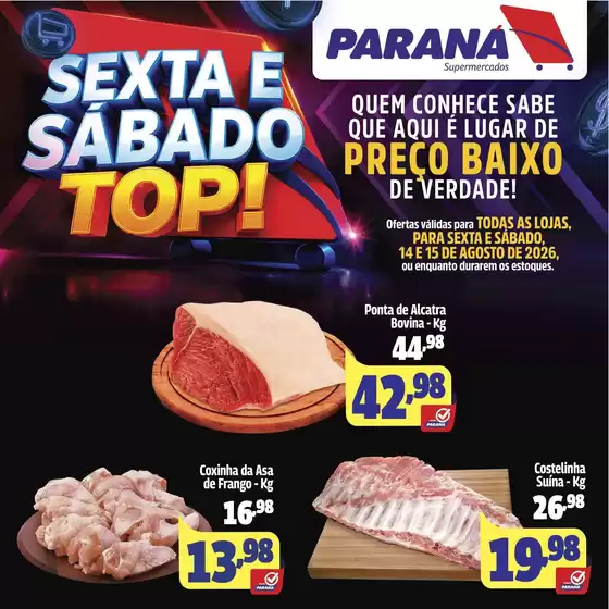 Catálogo Paraná Supermercados em Nova Odessa | Encarte Paraná Supermercados | 2026-08-14T00:00:00.000Z - 2026-08-15T00:00:00.000Z