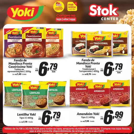 Catálogo Stok Center | General mills 14.08 a 20.08 pdf | 2026-08-14T00:00:00.000Z - 2026-08-20T00:00:00.000Z
