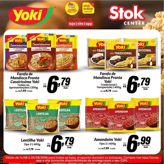 Catálogo Stok Center | Encarte Stok Center | 2026-08-14T00:00:00.000Z - 2026-08-20T00:00:00.000Z