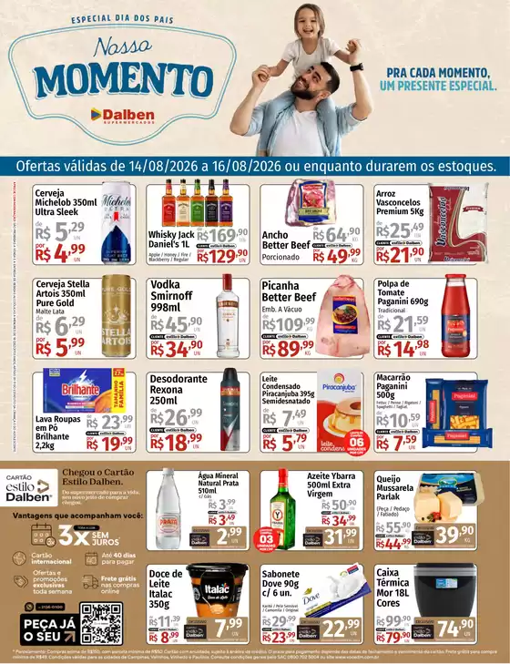 Catálogo Supermercado Dalben | Nossa Momento | 2026-08-14T00:00:00.000Z - 2026-08-16T00:00:00.000Z
