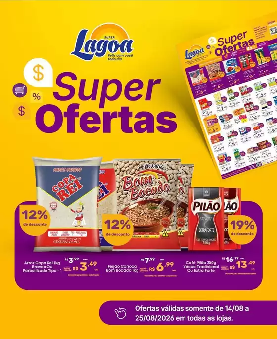 Catálogo Super Lagoa | Ofertas e promoções atuais | 2026-08-14T00:00:00.000Z - 2026-08-25T00:00:00.000Z