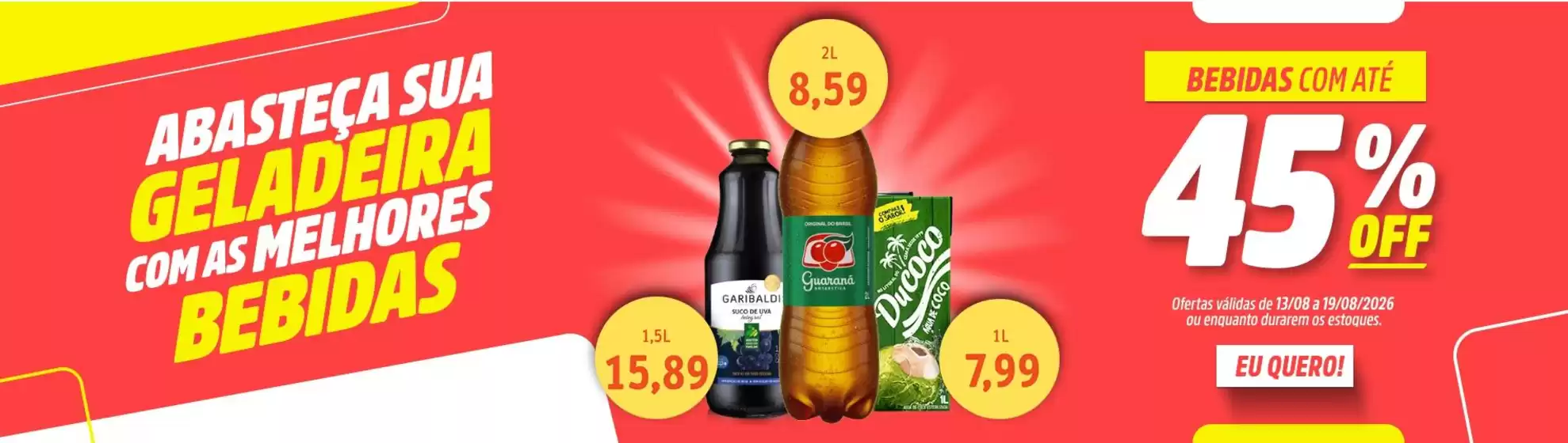 Catálogo Sonda Supermercados | Ofertas e promoções atuais | 2026-08-13T00:00:00.000Z - 2026-08-19T00:00:00.000Z