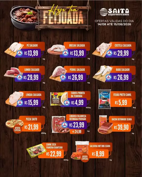 Catálogo Saito Supermercados | Descubra ofertas atraentes | 2026-08-14T00:00:00.000Z - 2026-08-15T00:00:00.000Z