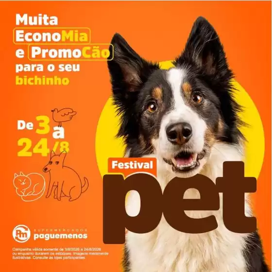 Catálogo Supermercados Pague Menos | Nossas melhores pechinchas | 2026-08-03T00:00:00.000Z - 2026-08-24T00:00:00.000Z