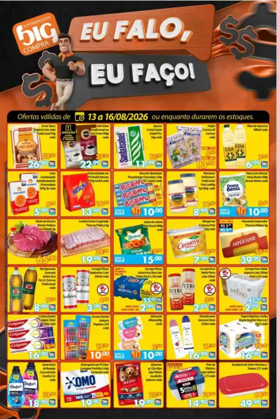 Catálogo Supermercados Big Compra | Ofertas Supermercados Big Compra | 2026-08-13T00:00:00.000Z - 2026-08-16T00:00:00.000Z