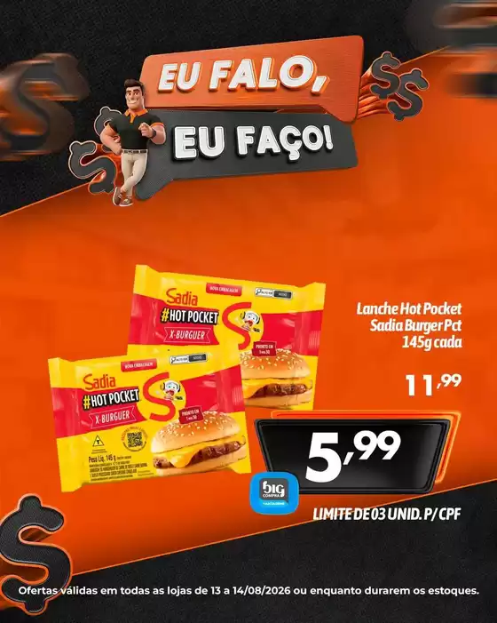 Catálogo Supermercados Big Compra | Encarte Supermercados Big Compra | 2026-08-13T00:00:00.000Z - 2026-08-14T00:00:00.000Z