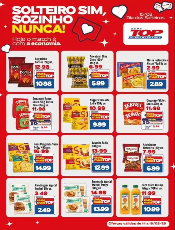 Catálogo Rede Top | Nossas melhores ofertas para você | 2026-08-14T00:00:00.000Z - 2026-08-16T00:00:00.000Z
