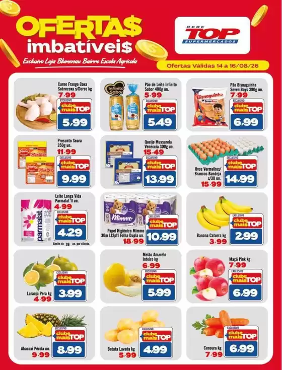 Catálogo Rede Top | Ofertas especiais atraentes para todos | 2026-08-14T00:00:00.000Z - 2026-08-16T00:00:00.000Z