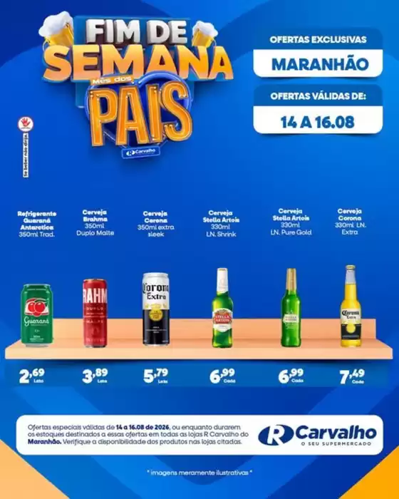 Catálogo R Carvalho Supermercado | Fim De Semana | 2026-08-14T00:00:00.000Z - 2026-08-16T00:00:00.000Z