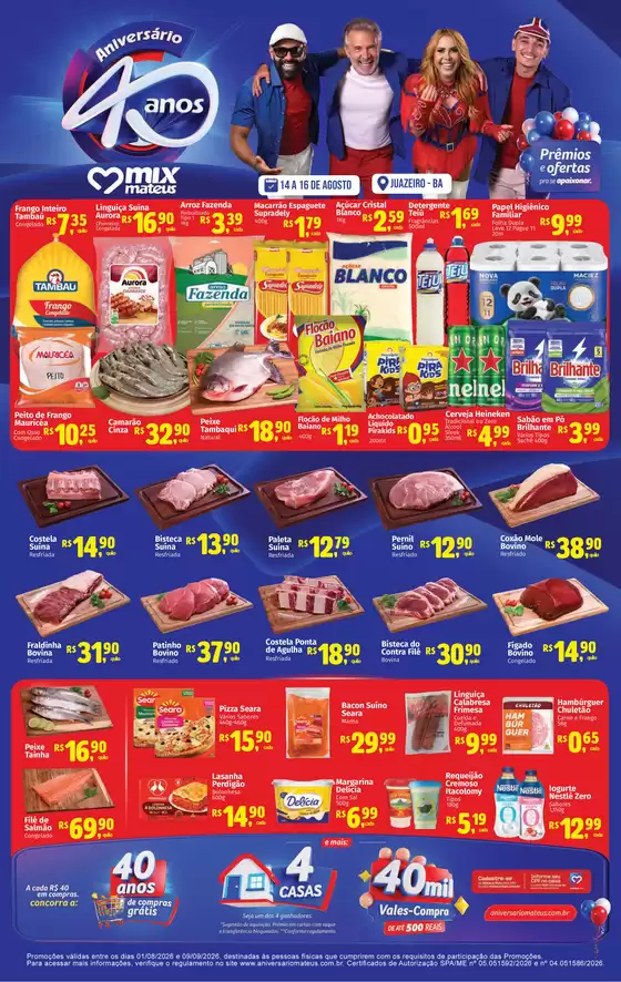 Catálogo Supermercados Mateus | Fds de Aniversario | 2026-08-13T00:00:00.000Z - 2026-08-16T00:00:00.000Z