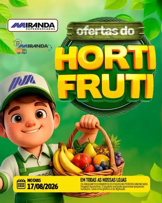 Catálogo Miranda Supermercados | Hortifruti | 2026-08-17T00:00:00.000Z - 2026-08-17T00:00:00.000Z