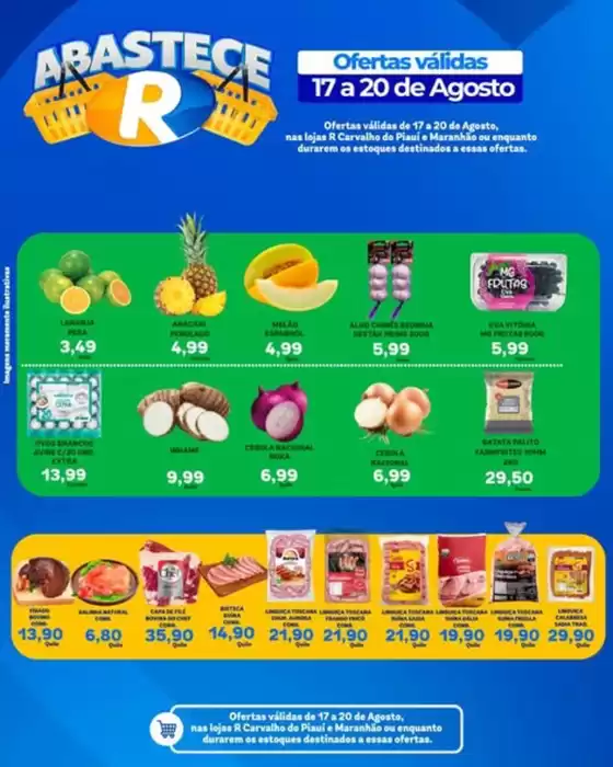 Catálogo R Carvalho Supermercado em Pindamonhangaba | Abastece R | 2026-08-17T00:00:00.000Z - 2026-08-20T00:00:00.000Z