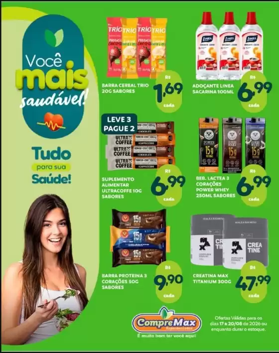 Catálogo CompreMax | Voce mais Saudavel | 2026-08-17T00:00:00.000Z - 2026-08-20T00:00:00.000Z