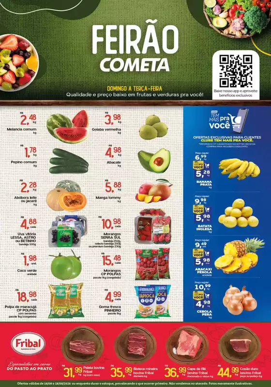 Catálogo Cometa Supermercados | Feira Cometa | 2026-08-17T00:00:00.000Z - 2026-08-18T00:00:00.000Z