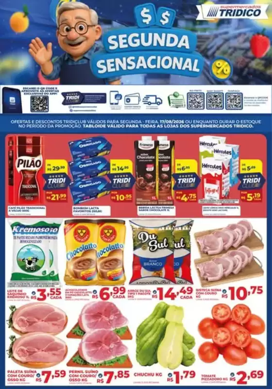 Catálogo Supermercados Tridico | Segunda Sensacional | 2026-08-17T00:00:00.000Z - 2026-08-17T00:00:00.000Z