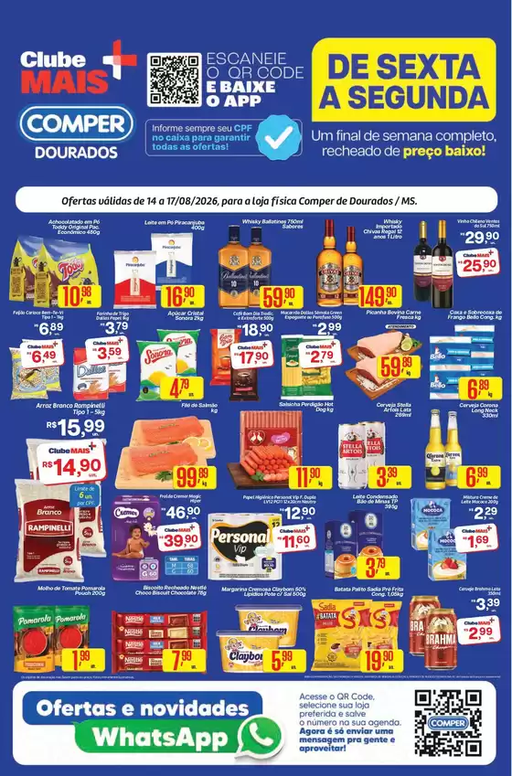 Catálogo Comper | Sexta a Segunda | 2026-08-17T00:00:00.000Z - 2026-08-17T00:00:00.000Z
