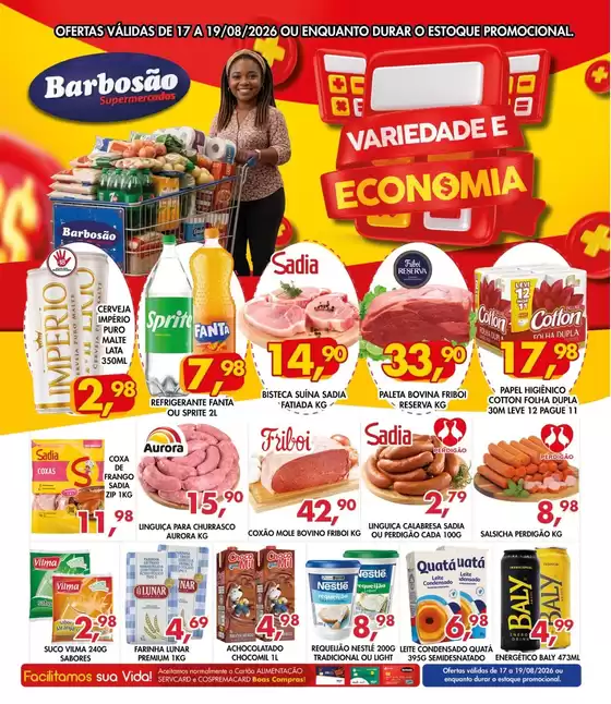 Catálogo Barbosão Extra Supermercados | Ofertas Barbosão Extra Supermercados | 2026-08-17T00:00:00.000Z - 2026-08-19T00:00:00.000Z