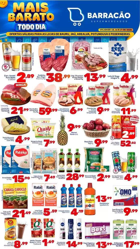 Catálogo Barracão Supermercado | Descubra ofertas atraentes | 2026-08-15T00:00:00.000Z - 2026-08-17T00:00:00.000Z