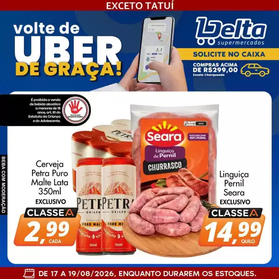 Catálogo Delta Supermercados | Encarte Delta Supermercados | 2026-08-17T00:00:00.000Z - 2026-08-19T00:00:00.000Z