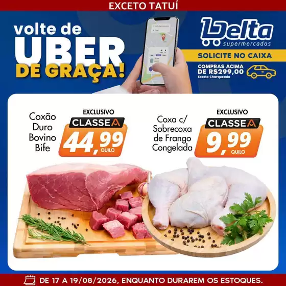 Catálogo Delta Supermercados | Ofertas exclusivas para nossos clientes | 2026-08-17T00:00:00.000Z - 2026-08-19T00:00:00.000Z