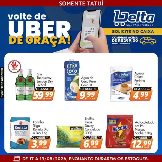 Catálogo Delta Supermercados | Nossas melhores ofertas para você | 2026-08-17T00:00:00.000Z - 2026-08-19T00:00:00.000Z