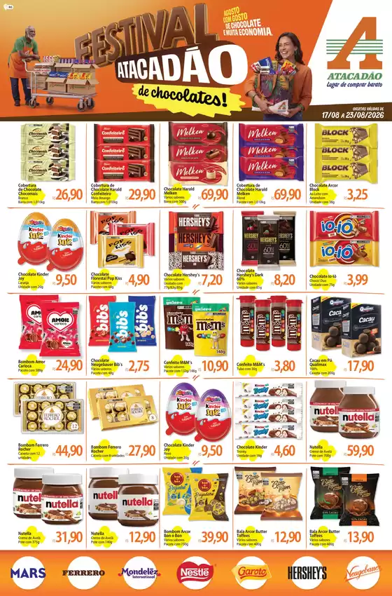 Catálogo Atacadão em Porto Velho | Atacadão - Festival de Chocolates | 2026-08-17T00:00:00.000Z - 2026-08-23T00:00:00.000Z