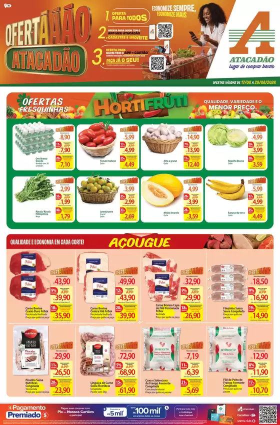 Catálogo Atacadão em Porto Velho | Atacadão - Ofertããão Atacadão | 2026-08-17T00:00:00.000Z - 2026-08-20T00:00:00.000Z