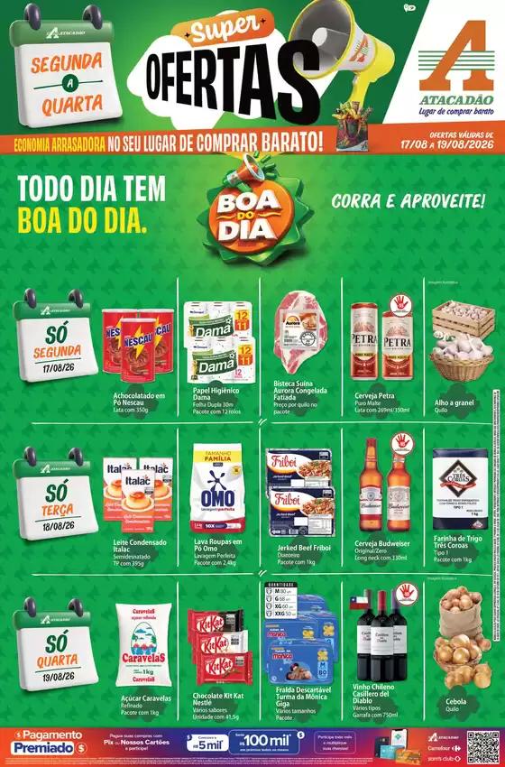 Catálogo Atacadão em Americana | Atacadão - Super Ofertas | 2026-08-17T00:00:00.000Z - 2026-08-19T00:00:00.000Z