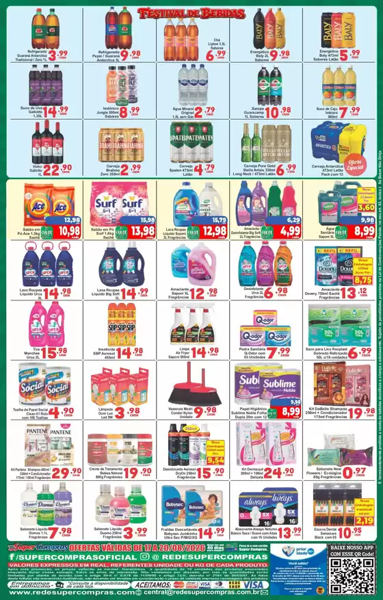 Catálogo Rede Super Compras | Encarte Rede Super Compras | 2026-08-17T00:00:00.000Z - 2026-08-20T00:00:00.000Z