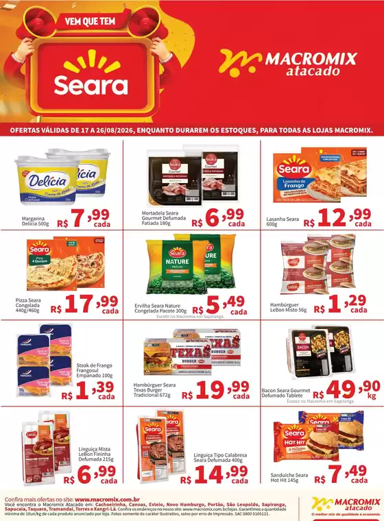 Catálogo Macromix Atacado | Nossas melhores pechinchas | 2026-08-17T00:00:00.000Z - 2026-08-26T00:00:00.000Z