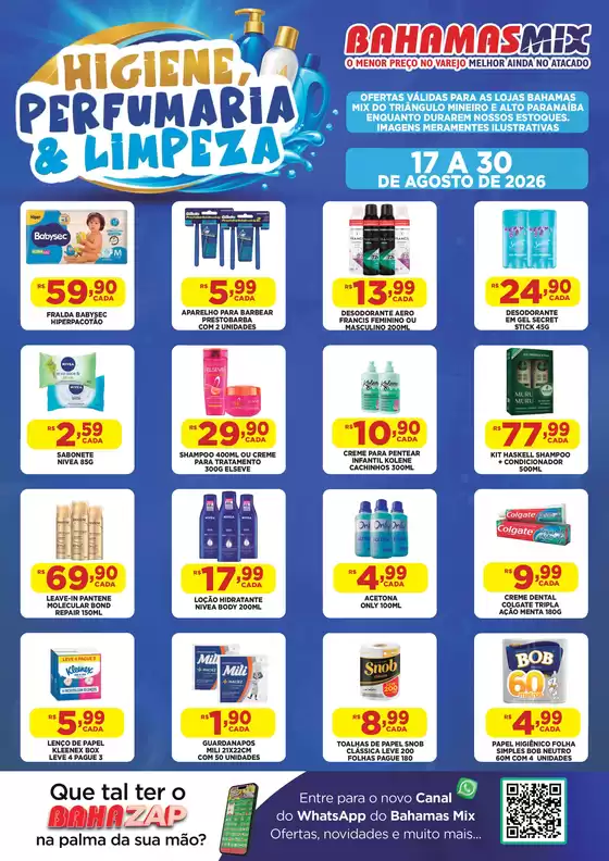 Catálogo Bahamas Mix | DIGITAL HIGIENE E LIMPEZA MIX TM 17 A 30 DE AGOSTO | 2026-08-30T00:00:00.000Z - 2026-08-30T00:00:00.000Z