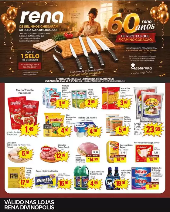 Catálogo Supermercados Rena | Encarte Supermercados Rena | 2026-08-17T00:00:00.000Z - 2026-08-23T00:00:00.000Z