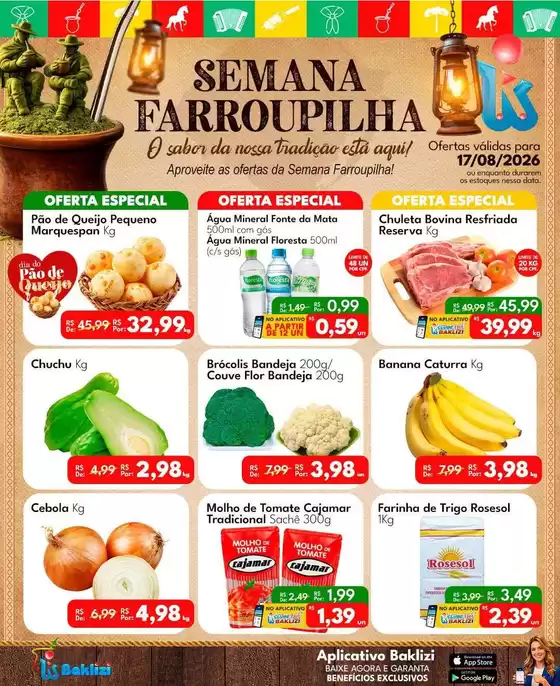 Catálogo Supermercados Baklizi | Encarte Supermercados Baklizi | 2026-08-17T00:00:00.000Z - 2026-08-17T00:00:00.000Z