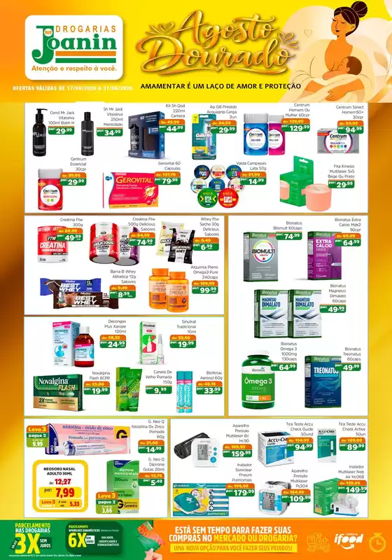 Catálogo Supermercados Joanin | Nossas melhores ofertas para você | 2026-08-17T00:00:00.000Z - 2026-08-31T00:00:00.000Z