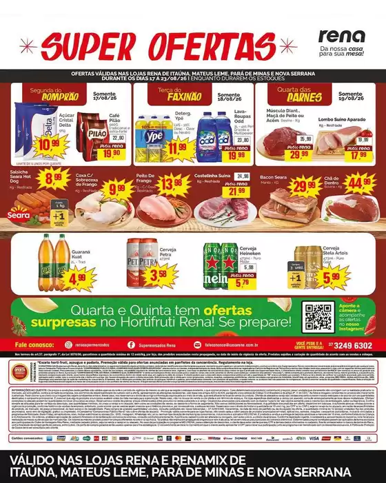Catálogo Supermercados Rena | Nossas melhores ofertas para você | 2026-08-17T00:00:00.000Z - 2026-08-23T00:00:00.000Z