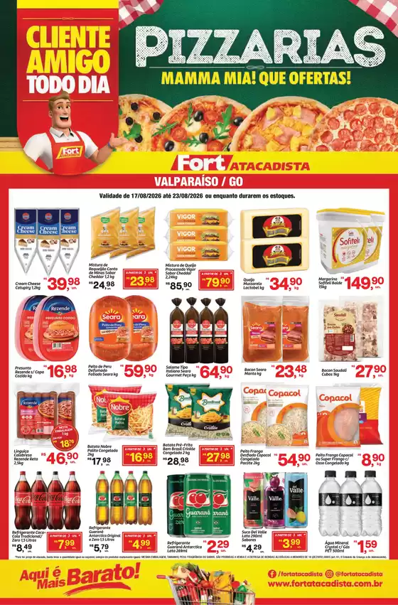Catálogo Fort Atacadista em Cidade Ocidental | DF Fort Food Service Pizzaria 17 a 23 AGO 26 VP Final | 2026-08-17T00:00:00.000Z - 2026-08-23T00:00:00.000Z