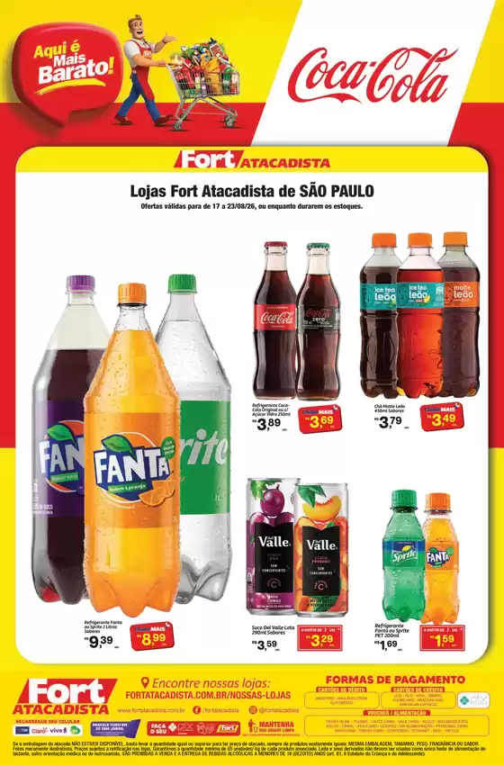 Catálogo Fort Atacadista | SP Fort Coca Cola 17 a 23 AGO 26 | 2026-08-17T00:00:00.000Z - 2026-08-23T00:00:00.000Z