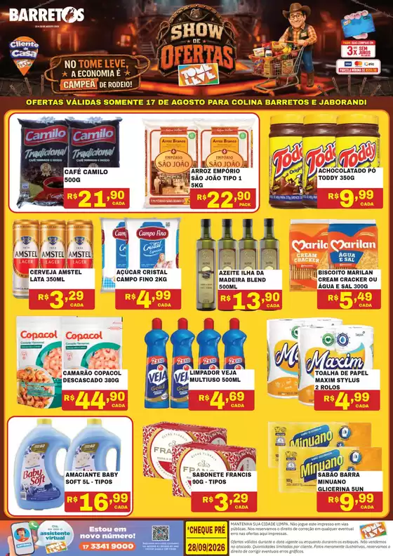 Catálogo Tome Leve | Descubra ofertas atraentes | 2026-08-17T00:00:00.000Z - 2026-08-26T00:00:00.000Z