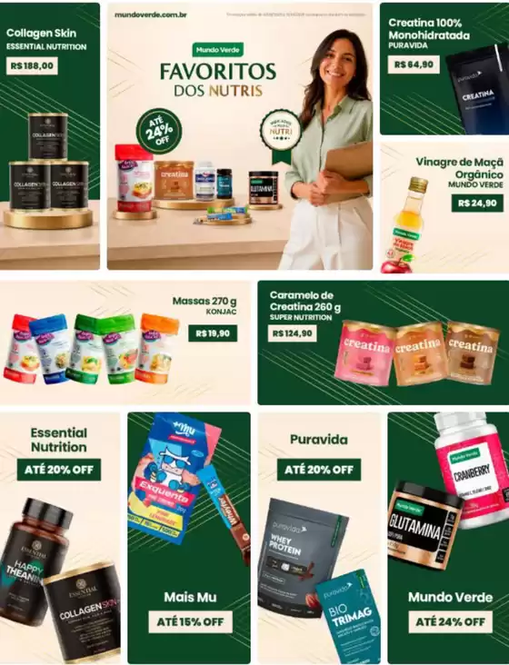 Catálogo Mundo Verde | Favoritos dos nutris ! | 2026-08-17T00:00:00.000Z - 2026-08-31T00:00:00.000Z