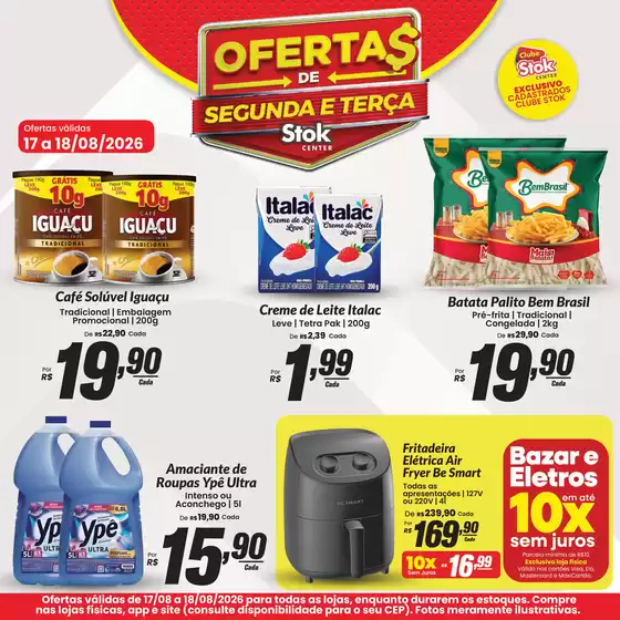 Catálogo Stok Center | 55739 Lamina stok center Diaria RS e SC 17 e 18 de agosto | 2026-08-17T00:00:00.000Z - 2026-08-18T00:00:00.000Z