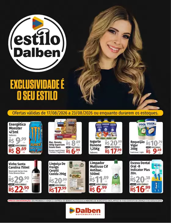 Catálogo Supermercado Dalben | Estilo Dalben | 2026-08-17T00:00:00.000Z - 2026-08-23T00:00:00.000Z