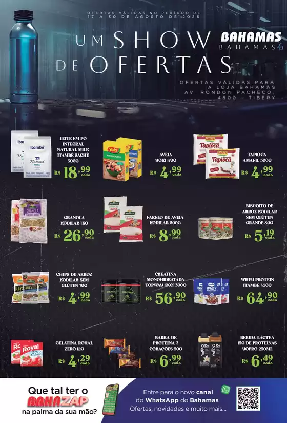 Catálogo Bahamas Supermercados | Exibição de Ofertas | 2026-08-17T00:00:00.000Z - 2026-08-30T00:00:00.000Z