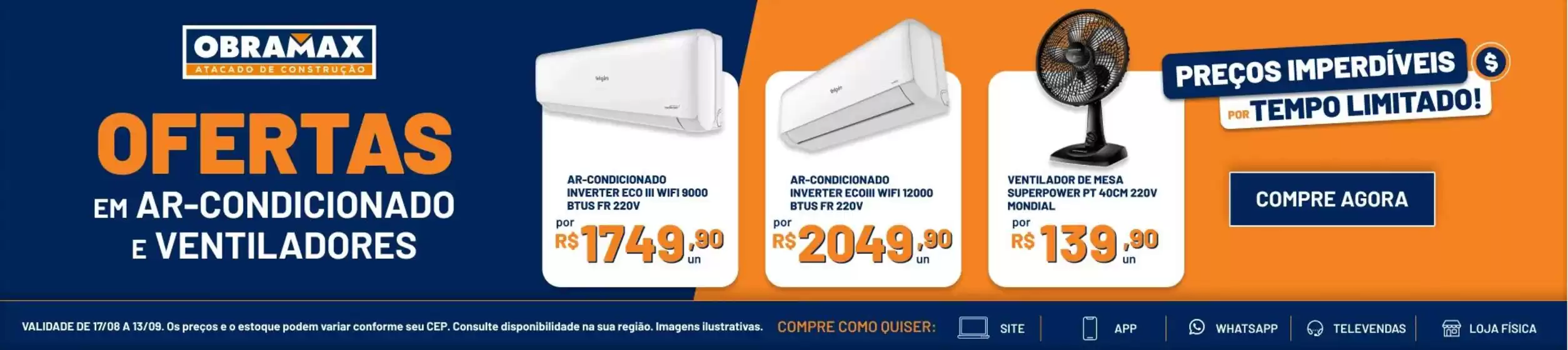 Catálogo Obramax | Encarte Obramax | 2026-08-17T00:00:00.000Z - 2026-09-13T00:00:00.000Z