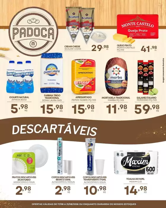 Catálogo Mercadão Atacadista | Promoções especiais em andamento | 2026-08-17T00:00:00.000Z - 2026-08-21T00:00:00.000Z