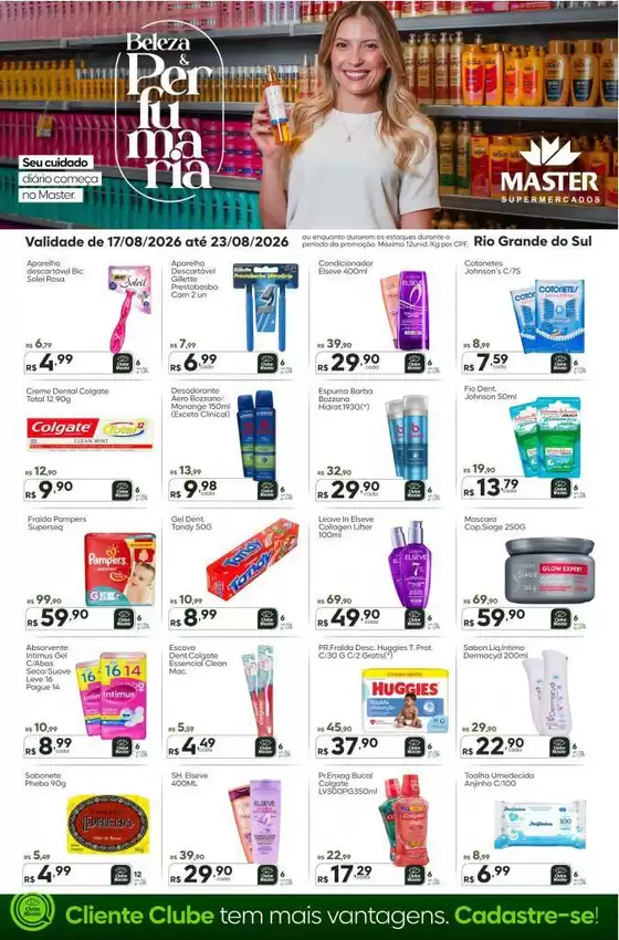 Catálogo Master Supermercados | Master RS perfumaria | 2026-08-17T00:00:00.000Z - 2026-08-23T00:00:00.000Z