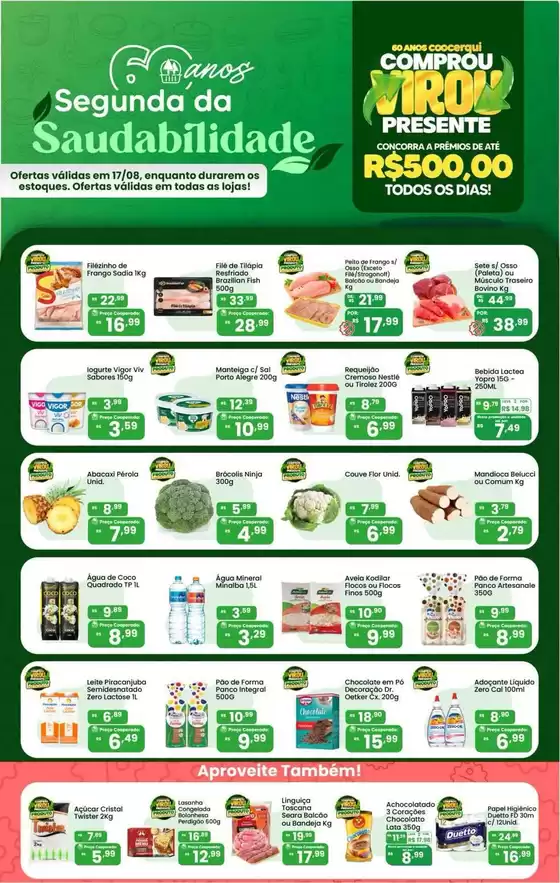 Catálogo Coocerqui | Nossas melhores ofertas para você | 2026-08-17T00:00:00.000Z - 2026-08-17T00:00:00.000Z