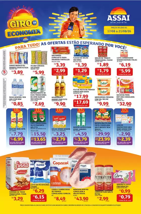 Catálogo Assaí Atacadista em Maranguape | Encarte Assaí Atacadista 169956-579 | 2026-08-17T00:00:00.000Z - 2026-08-21T00:00:00.000Z